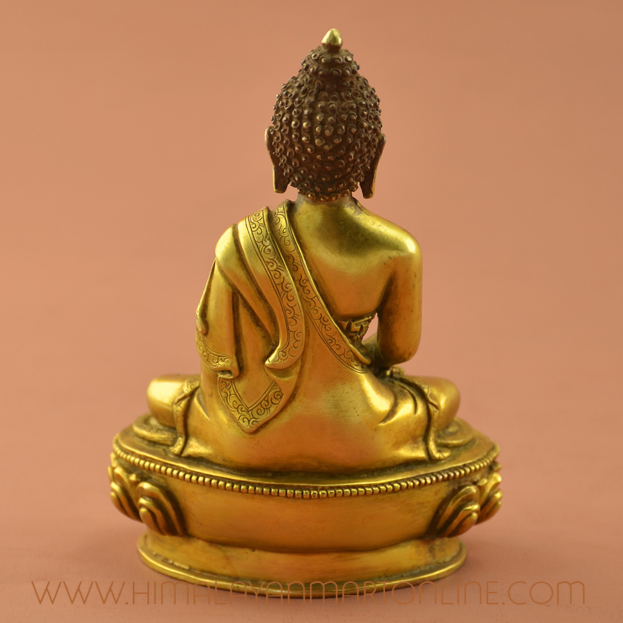 Amitabha Buddha Copper Statue