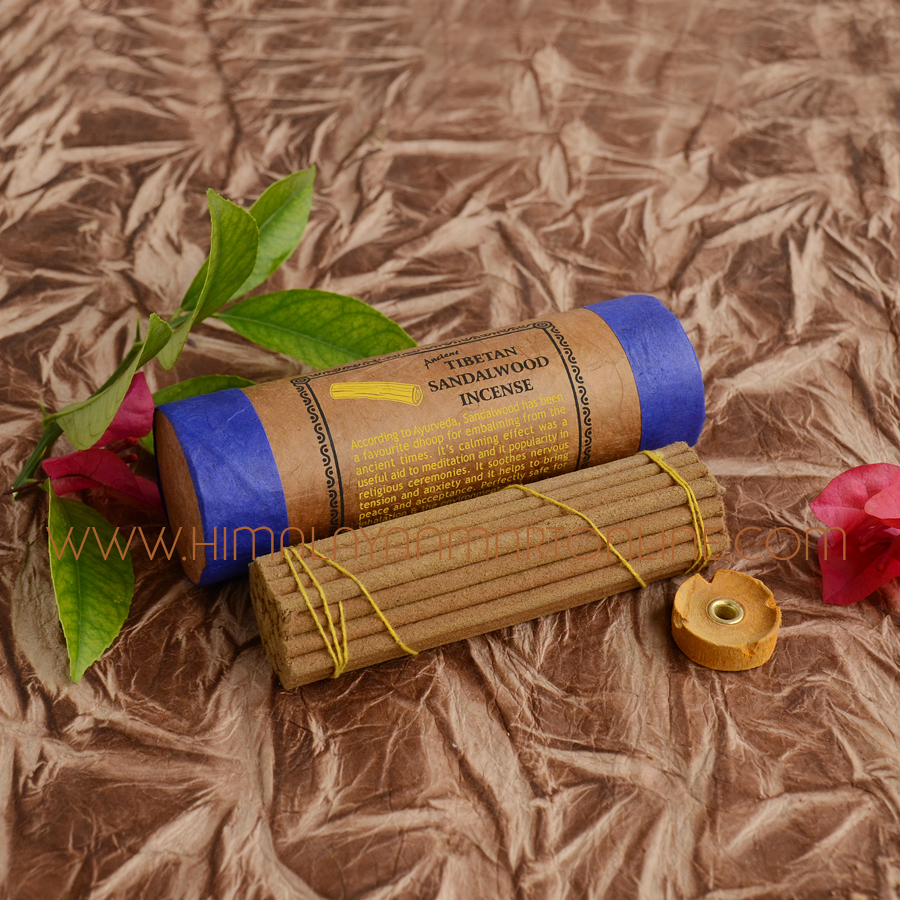 Ancient Tibetan Sandalwood Natural Herbal Incense Handmade From Nepal