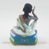 Painted Milarepa Copper Statue