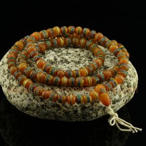 8 mm 108 Bone Prayer Beads Meditation Prayer Japa Mala