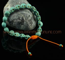 11 mm Yak Bone 18 Prayer Beads Wrist Mala