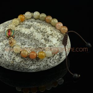 8 mm Agate 18 Prayer Beads Wrist Mala