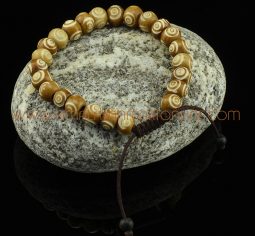 8 mm Bone 24 Prayer Beads Wrist Mala