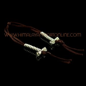 Vajra & Bell Metal Mala Counters Set