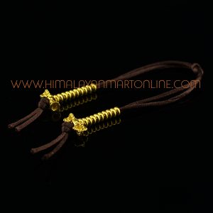 Vajra & Bell Metal Mala Counters Set