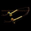 Vajra and Bell White Metal Mala Counters Set