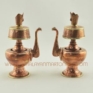 6" Copper Alloy Bhumpa Set