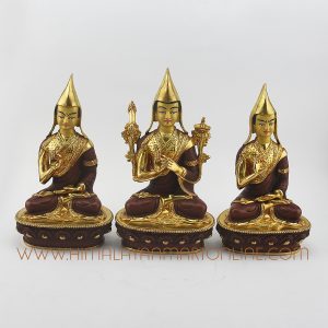 9.5" Guru Tsongkhapa Statues Set