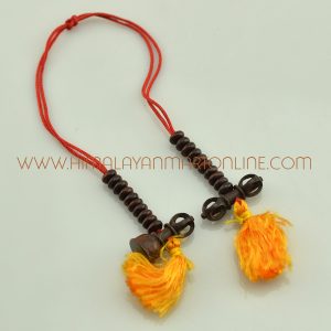 Vajra and Bell Rosewood Mala Counters Set