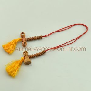 Vajra and Bell Sandalwood Mala Counters Set