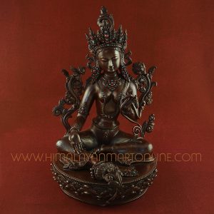 13.5” Green Tara Statue