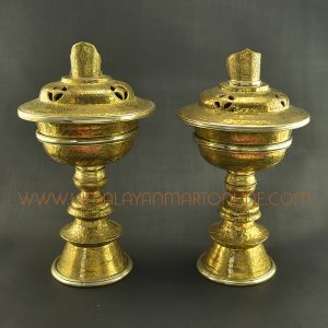 6" Tibetan Butter Lamp Set