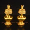 Hand Carved Copper Bhumpa Set
