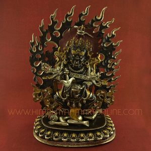 18.25" Safu or Panjarnata Mahakala Statue