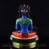 Hand Painted Crowned Medicine Buddha Statue