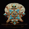 Handmade Tibetan Ghau Pendant Prayer Box