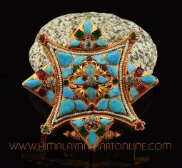 Handmade Tibetan Ghau Pendant Prayer Box