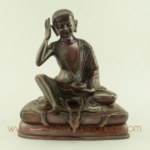 Guru Milarepa Copper Statue