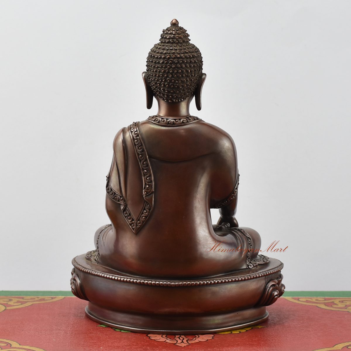 Shakyamuni Buddha Statue Back Detail