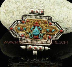 Kalasha – Treasure Vase Silver Ghau Ritual Pendant