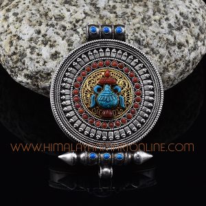 Kalasha Silver Ghau Pendant