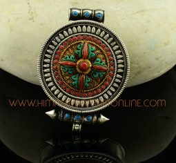 Vishwa Vajra Silver Ghau Ritual Pendant