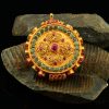 Viswa Vajra Silver Ritual Pendant Ghau