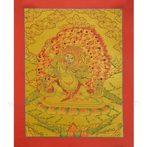Vajrapani Thangka Scroll Painting
