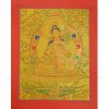 White Tara Thangka Scroll Painting