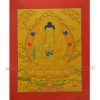 Medicine Buddha Thangka Scroll Painting