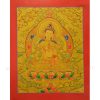 Vajrasattva Thangka Scroll Painting