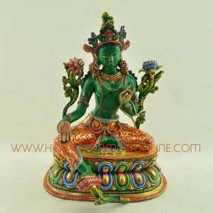 Green Tara Dolma Statue