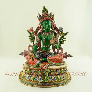 Green Tara Dolma Statue