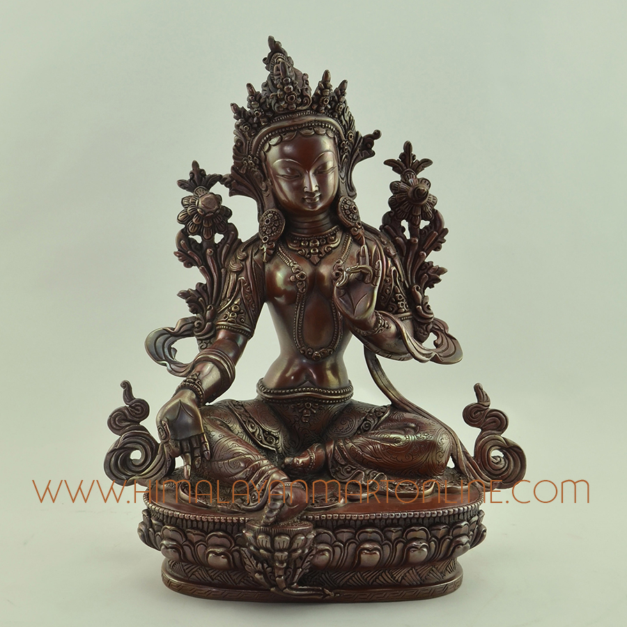 Green Tara Dolma Statue