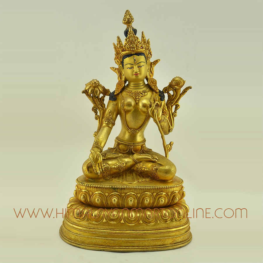 White Tara Dolkar Statue