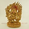 Black Mahankala Copper Statue