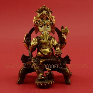 Ganesha Ganapati Copper Statue