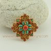 Crossed Dorje Ritual Ghau Pendant Prayer Box