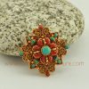 Crossed Dorje Ritual Ghau Pendant Prayer Box