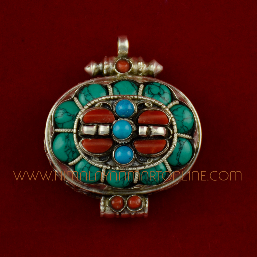 Dorje Silver Ghau Pendant Prayer Box