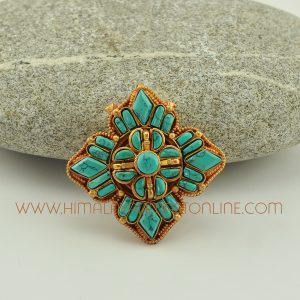 Double Vajra Ritual Ghau Pendant Prayer Box
