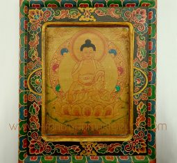 Shakyamuni Buddha Wooden Painting