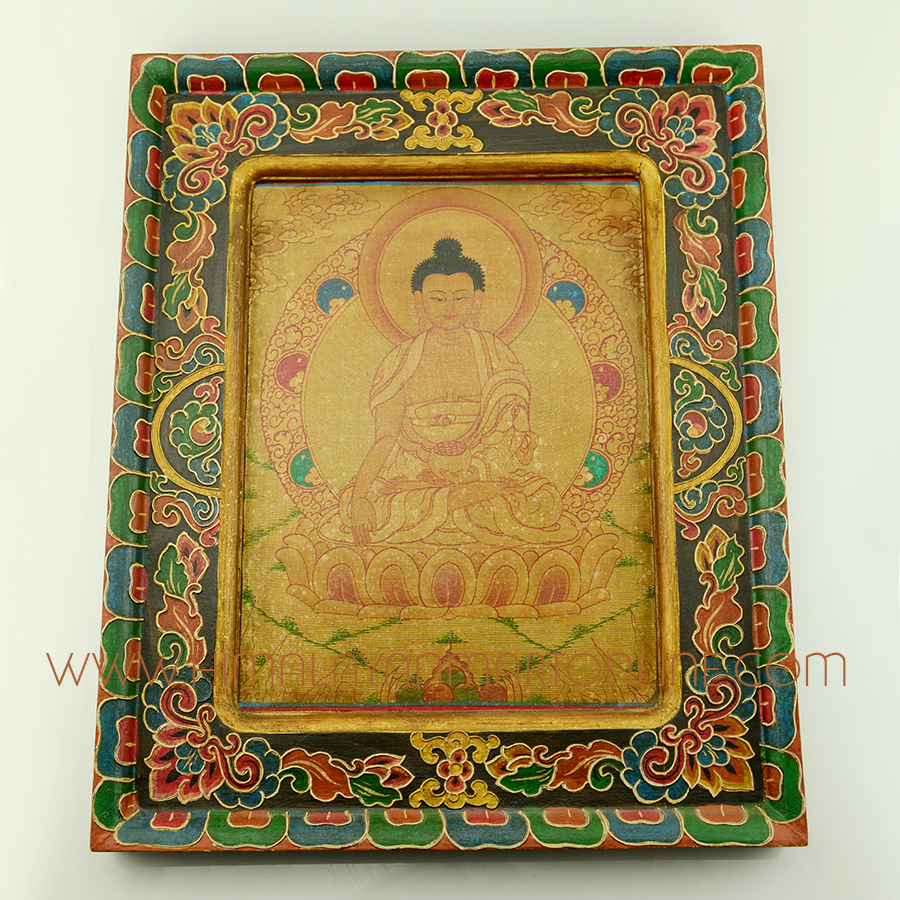 Shakyamuni Buddha Wooden Painting: Buy Shakyamuni Buddha Wooden ...