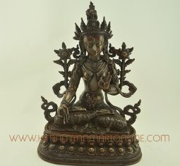 13.5″ White Tara / Dolkar Statue