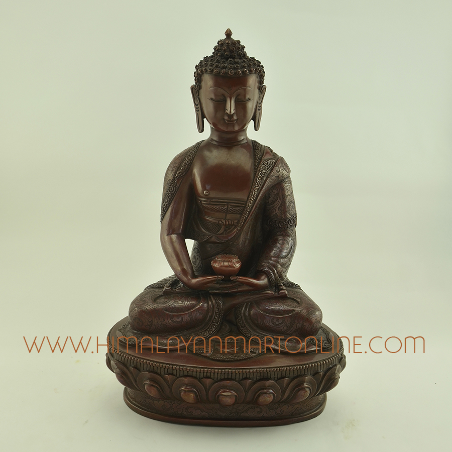 Amitabha Buddha Sangye Opame Copper Statue