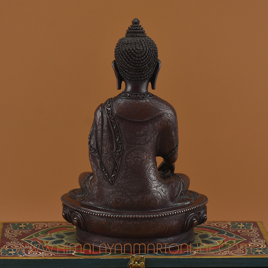 Shakyamuni Buddha Tompa Copper Statue