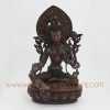 Hand Carved Green Tara Dolma Copper Statue