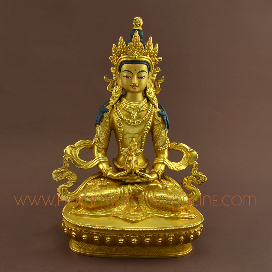 Aparmita Amitayus Tsepame Copper Statue