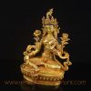 Green Tara Drolma Copper Statue