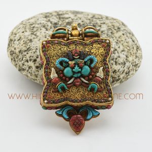 Chhepu Silver Ghau Pendant Prayer Box Chhepu Ghau Pendant Prayer Box